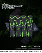 Load image into Gallery viewer, Dye ASSAULT PACK PRO HARNESS - DYECAM LIME 4+5
