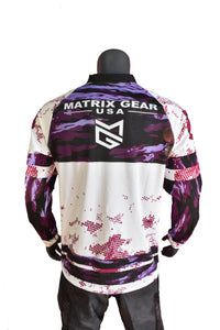 Mint GridTech Elite Jersey - Matrix Purple Tiger