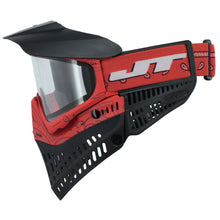 Load image into Gallery viewer, JT Bandana Series Proflex Paintball Mask - Red w/ Clear Lens
