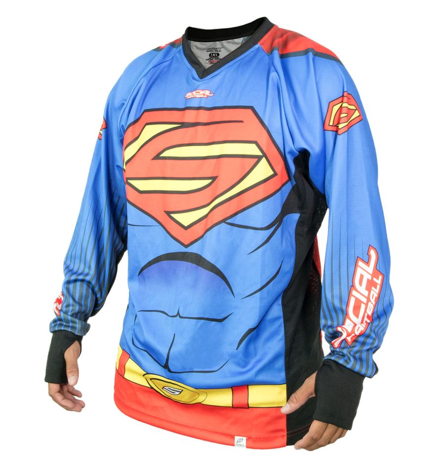 Social Paintball Superman - Supes Unpadded SMPL Paintball Jersey – Matrix  Gear USA