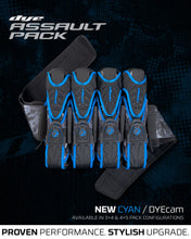 Load image into Gallery viewer, Dye ASSAULT PACK PRO HARNESS - DYECAM CYAN 4+5
