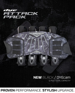 Dye ATTACK PACK PRO HARNESS - BLACK DYECAM