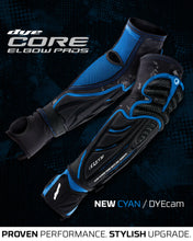 Load image into Gallery viewer, Dye PERFORMANCE ELBOW PADS - DYECAM CYAN
