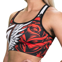 Load image into Gallery viewer, Social Paintball Women’s Racerback Sports Bra- Wings
