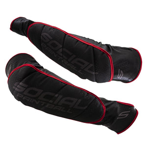 SMPL Elbow Pads- Black/Red