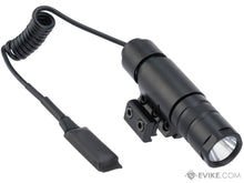 Load image into Gallery viewer, AIM Sports Metal LED 400 Lumen Flashlight with Switch and Mount
