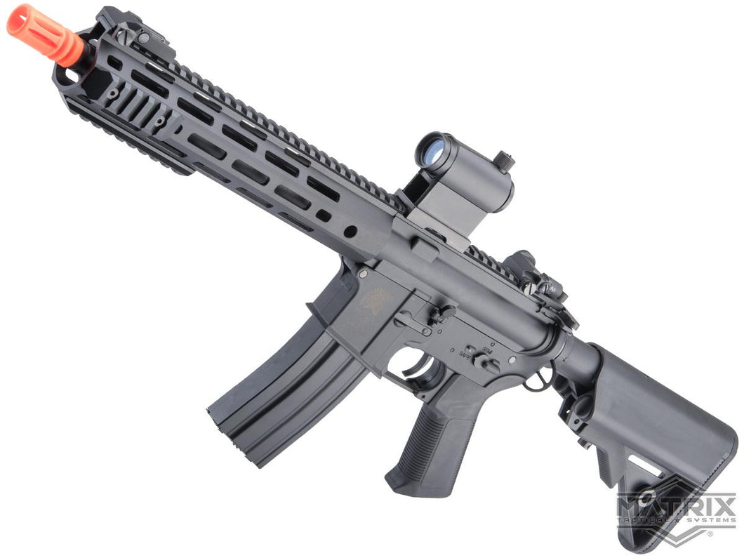 Matrix / S&T Sportsline M4 RIS Airsoft AEG Rifle w/ G3 Micro-Switch Gearbox (Model: Black URX 4 10.75