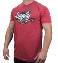 Load image into Gallery viewer, Men’s Crew Shirt, Loyalty Red

