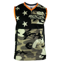 Load image into Gallery viewer, Grit Sleeveless Jersey, American Camo
