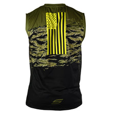 Load image into Gallery viewer, Grit Sleeveless Jersey, Tiger Olive
