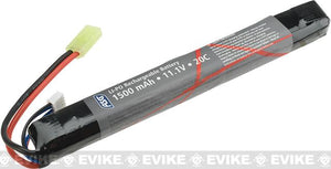ASG 11.1V 1500mAh 20C High Performance Stick Type Li-Poly Battery