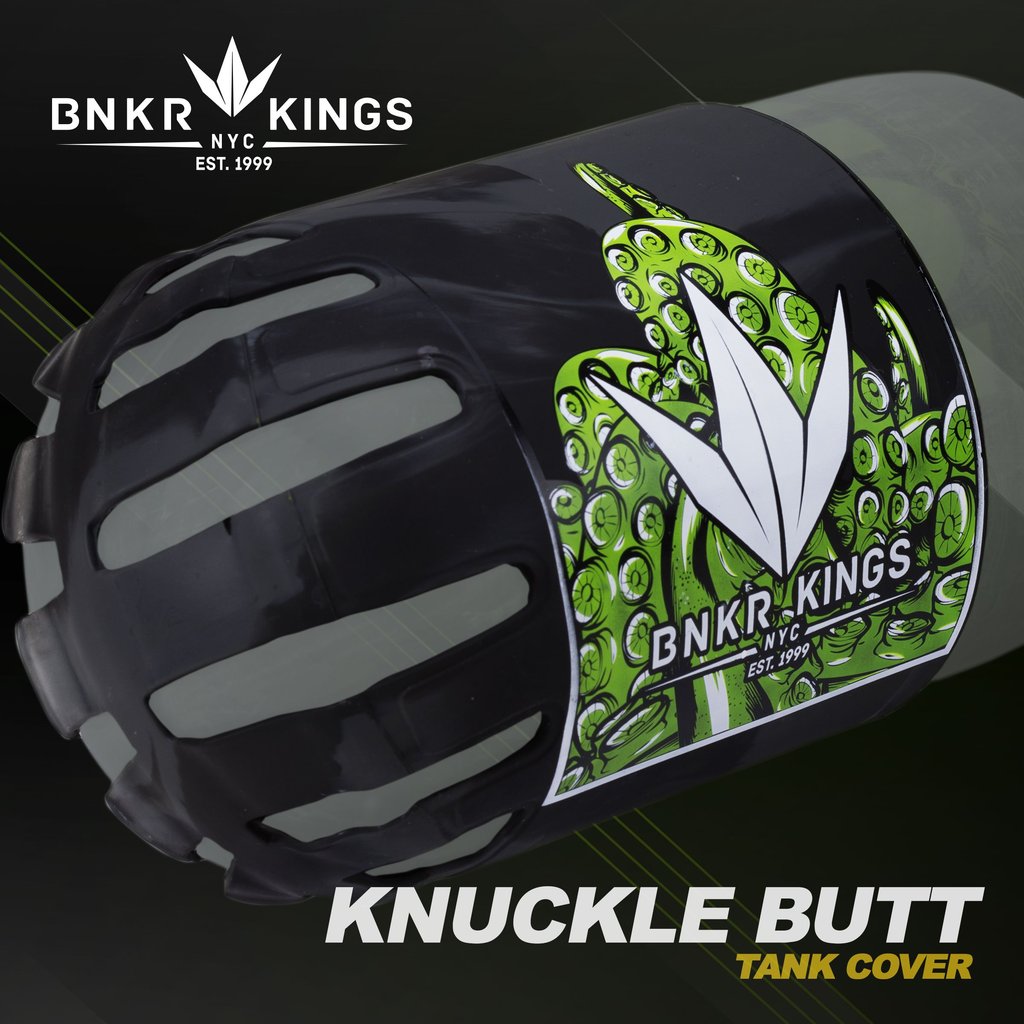 Bunker Kings - Knuckle Butt Tank Cover - Tentacles - Black