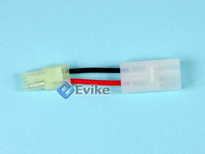 EVIKE Large Female Tamiya to Small Male Tamiya Wiring Connector (Small battery to large battery device)