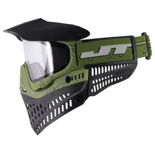 Load image into Gallery viewer, JT Bandana Series Proflex Paintball Mask - Green w/ Clear Lens
