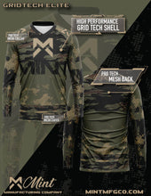 Load image into Gallery viewer, Mint GridTech Elite Jersey - Tiger Camo
