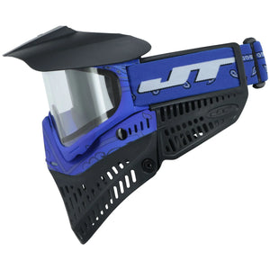JT Bandana Series Proflex Paintball Mask - Blue w/ Clear Lens