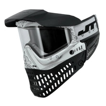 Load image into Gallery viewer, JT Bandana Series Proflex Paintball Mask - White w/ Clear Lens
