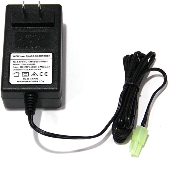 Standard Wall Charger for 6~9.6V Airsoft / RC NiCd & NiMh Batteries (Connector: Small Tamiya)