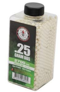 G&G 6mm Competition Grade Tracer BB's (Weight: 0.25g / Green Tracer /2700 Rounds)