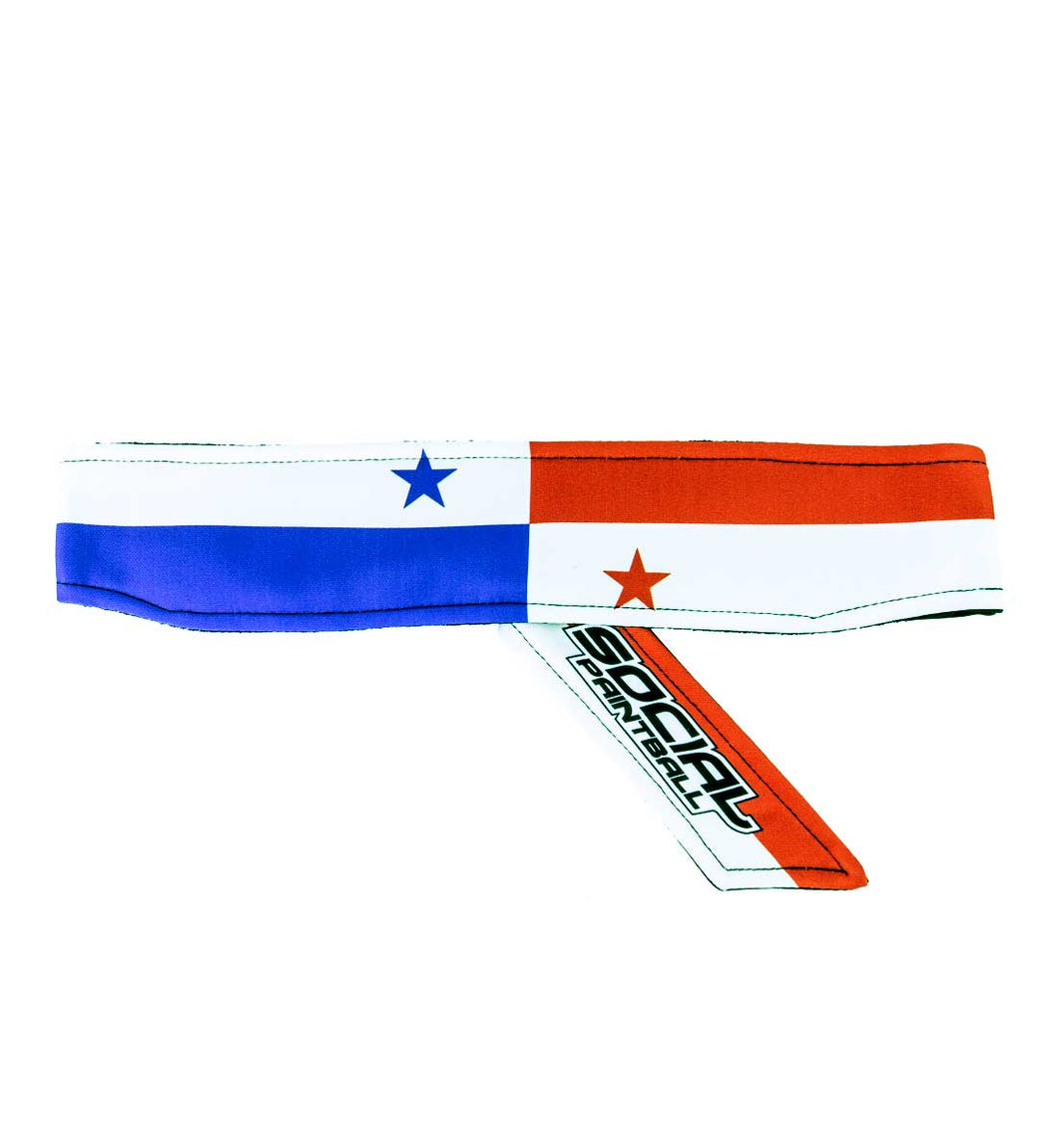 Social Paintball Headband-Panama Flag