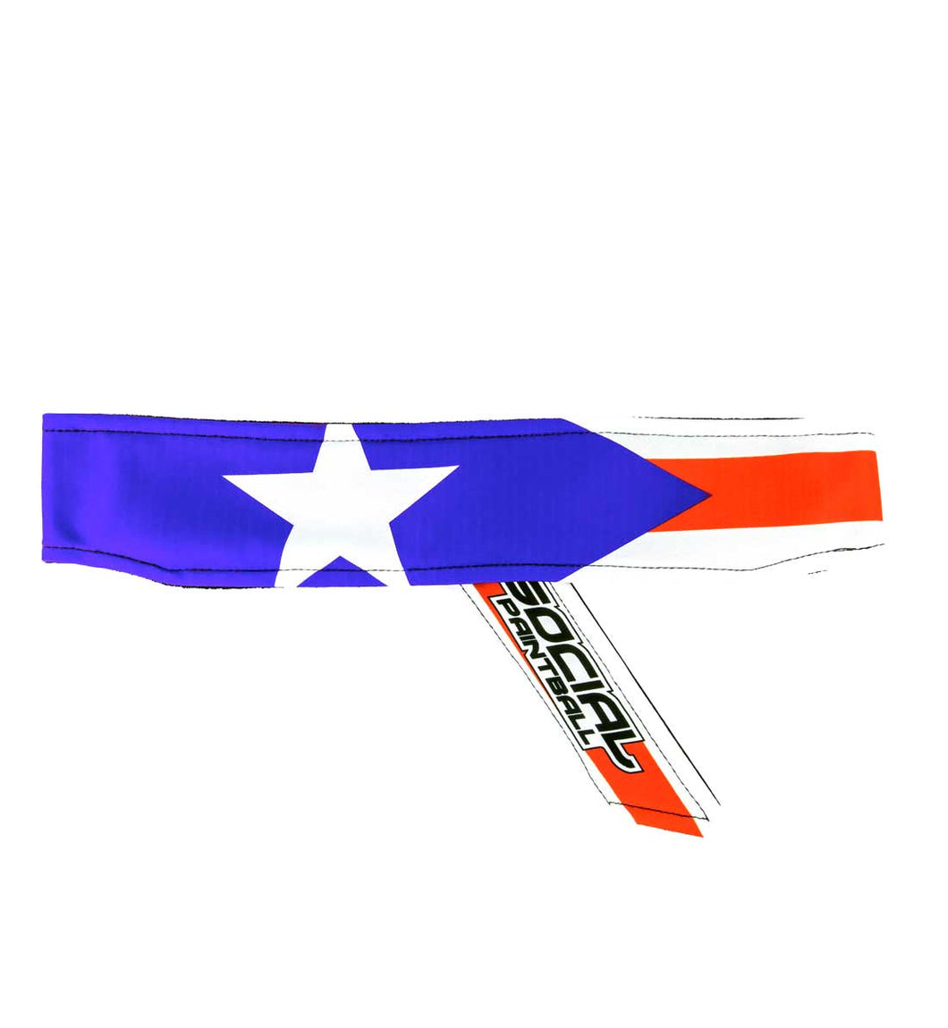 Social Paintball Headband-Puerto Rico Flag – Matrix Gear USA