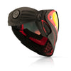 Load image into Gallery viewer, DYE I4 PRO GOGGLE - MELTDOWN BLACK/RED
