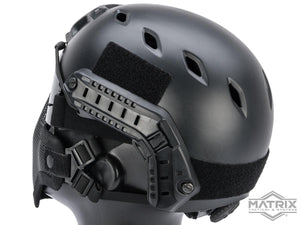 Matrix Iron Face Carbon Steel Mesh "Striker V1" Lower Half Mask (Color: Black)