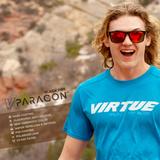 Load image into Gallery viewer, VIRTUE V-PARAGON POLARIZED SUNGLASSES - POLISHED WHITE FIRE
