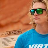 Load image into Gallery viewer, VIRTUE V-PARAGON POLARIZED SUNGLASSES - POLISHED EMERALD BLACK

