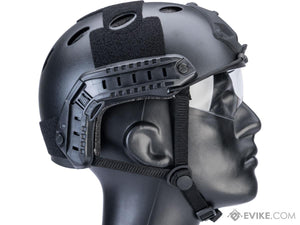 Emerson Basic PJ Type Tactical Airsoft Bump Helmet w/ Flip-down Visor